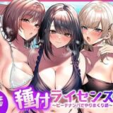 南浜屋『種付ライセンス〜ビーチナンパでやりまくり編〜』夏の海でエッチな修行