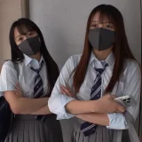 【神シーン多め】塩対応W制服ギャル『カホ＆カリン』おじさんを見下して大失敗 smus072