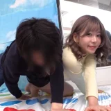 巨乳ギャル彼女『のぞみ』MM部屋で童貞とツイスターゲーム→筆下ろしに発展!? 230ORECZ-598